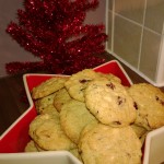 Christmas Baking has begun! Nigella’s White Chocolate and Cranberry Cookies