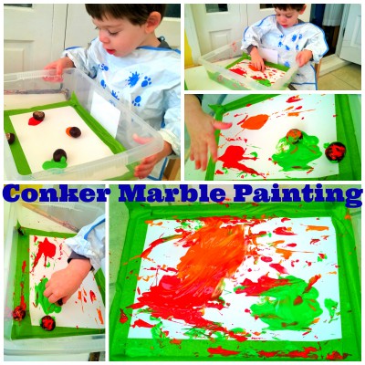 Conker Crafts And Activities For Toddlers - Becoming A Stay At Home Mum