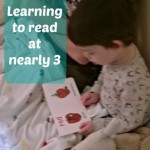 Learning to read at nearly 3