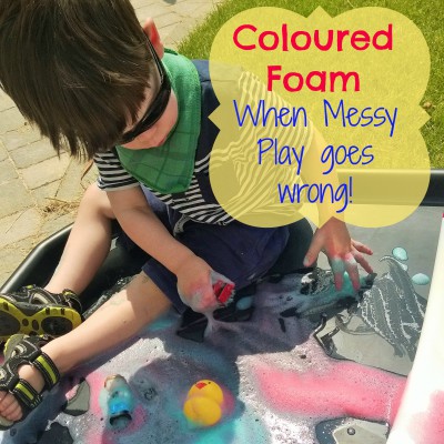 coloured foam