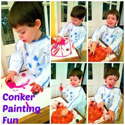 conker painting fun