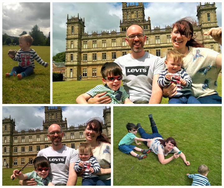 highclere silly selfies