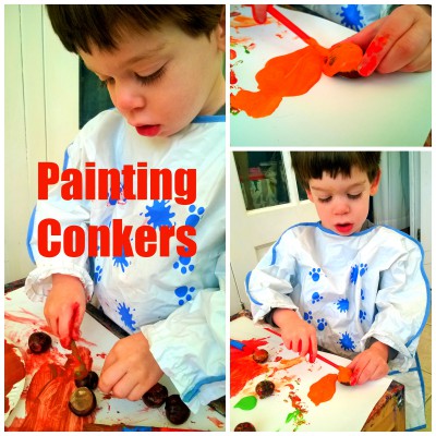 Conker Crafts and Activities for Toddlers - Becoming a Stay at Home Mum